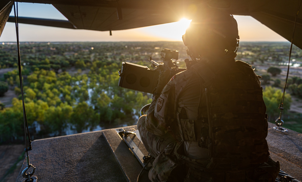 Det danske helikopterbidrag i Mali rundede i sidste uge 700 flyvetimer i missionen.