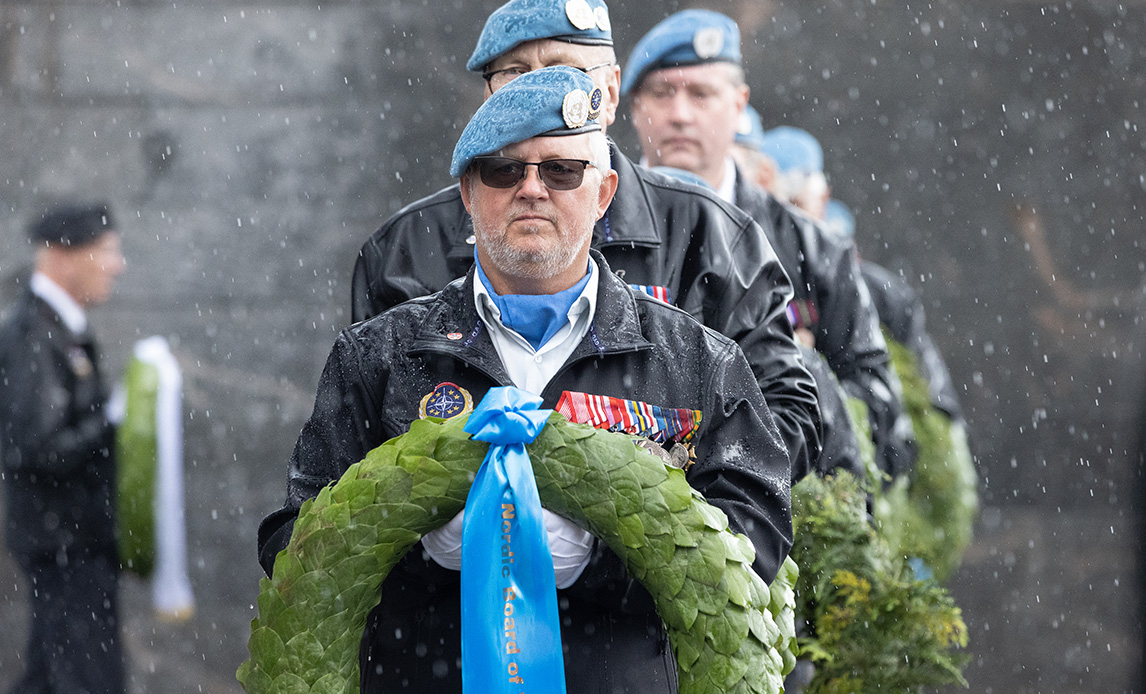 Danmarks Veteraner markere NATO-Dag i Kastellet
