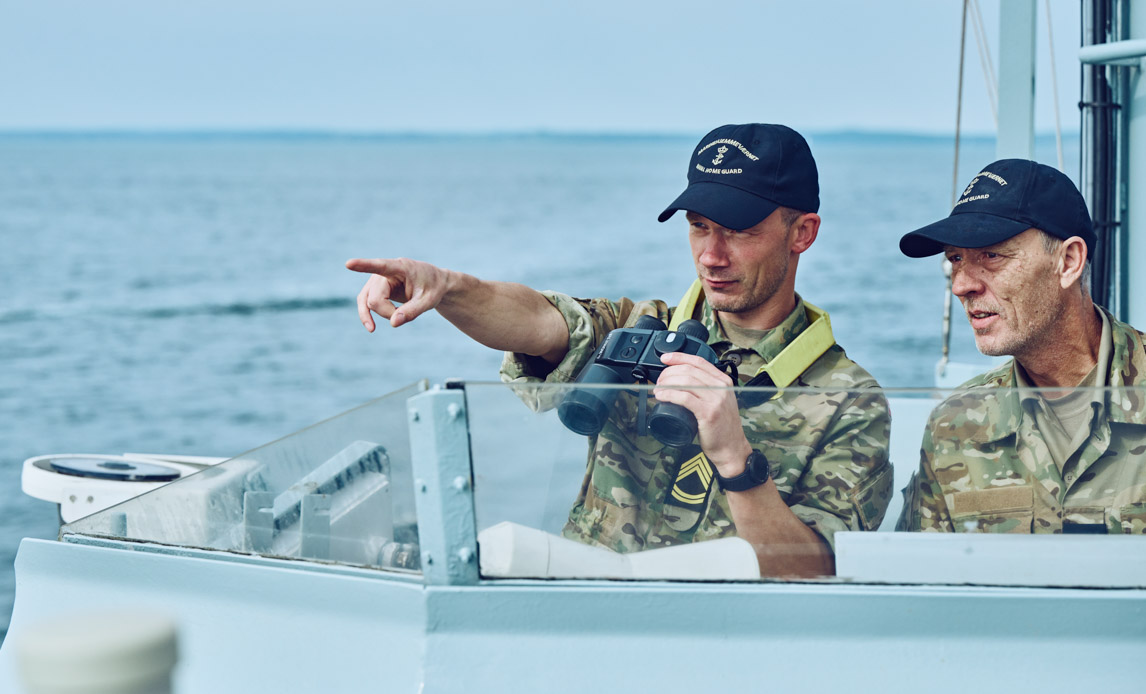 Marinehjemmeværnet på vagt