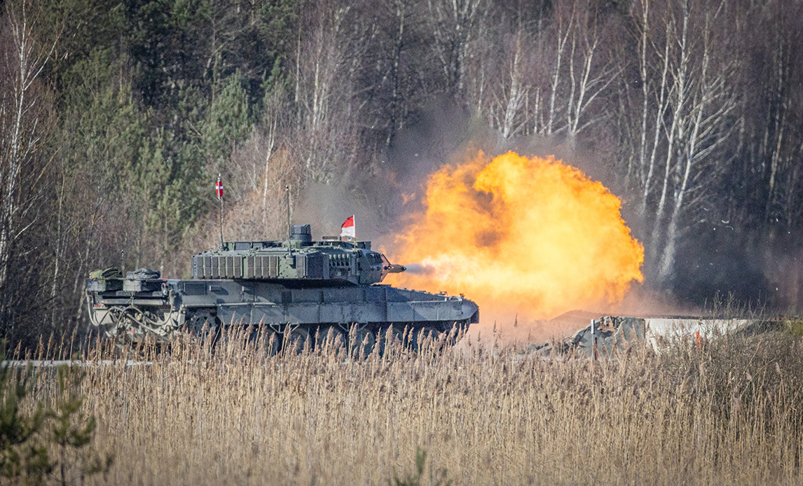 leopard 2a7 skyder