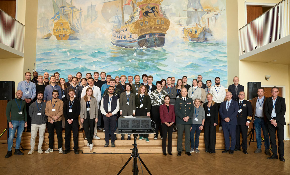 Deltagere m.fl. ved NATO Maritime Student Innovation Challenge